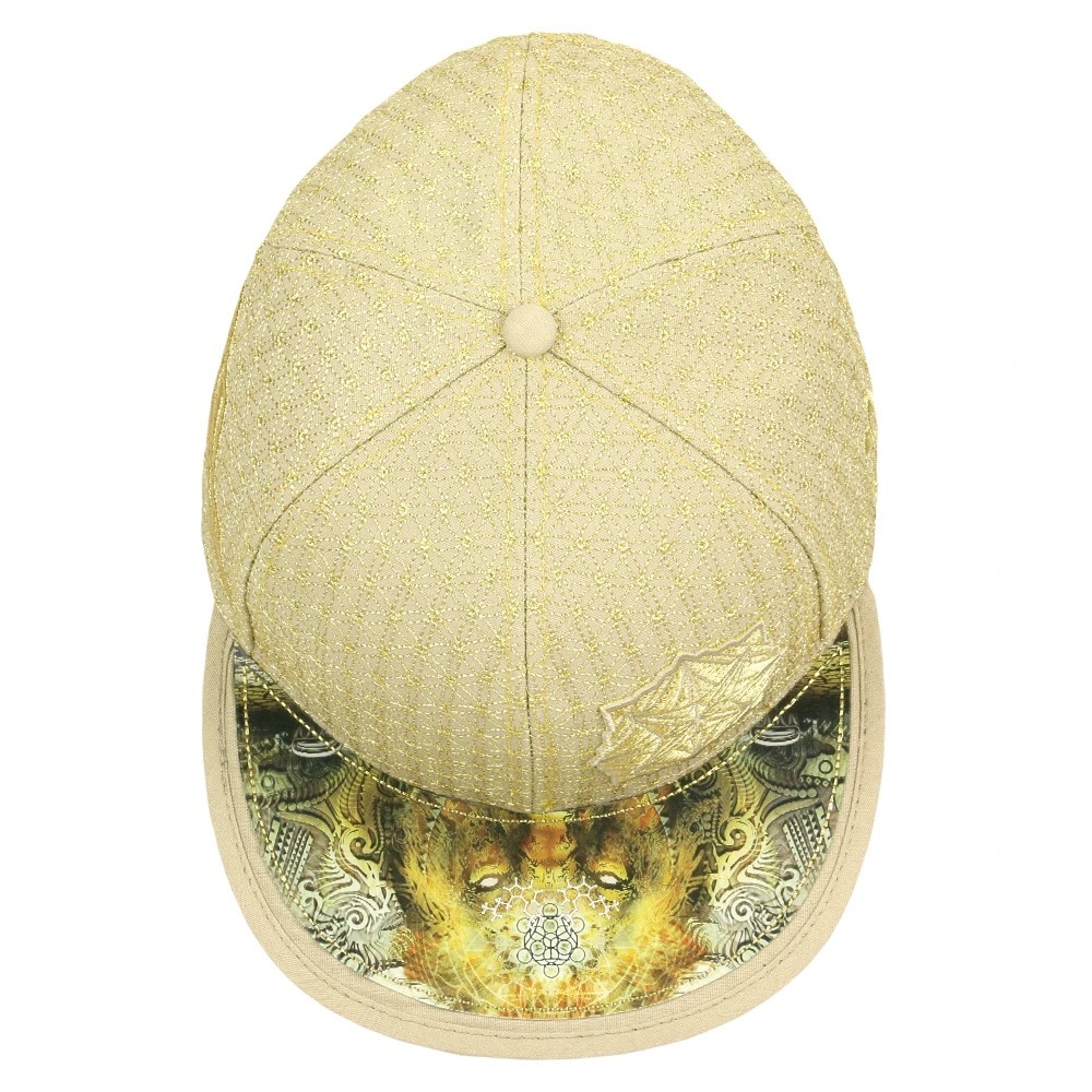 Holographic limited edition gold lion hat